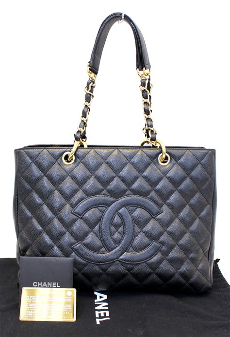 grand sac shopping chanel|chanel shopping bags.